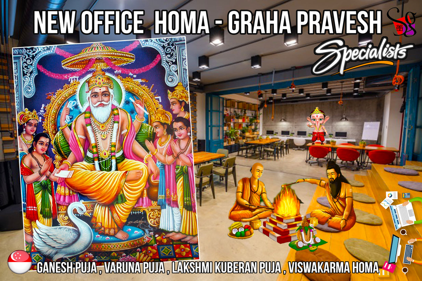 Graha Pravesh - New Office