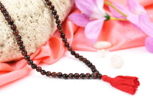 Red Tiger Eye Mala